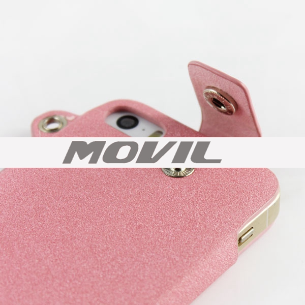 NP-1975 PU  leathe funda para Apple iPhone 4s-5